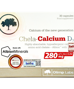 Thực phẩm bảo vệ sức khỏe Chela calcium D3