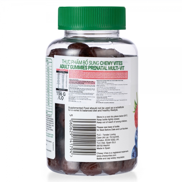 Thực phẩm bổ sung CHEWY VITES ADULT GUMMIES PRENATAL MULTI-VIT - Ảnh 4