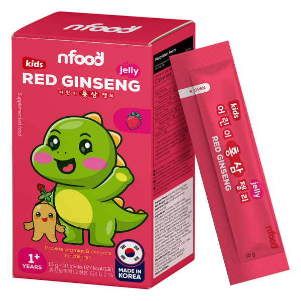 Thực phẩm bổ sung thạch hồng sâm trẻ em NFood - Ảnh 2