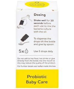 Alternative view of Men vi sinh BioGaia Protectis Baby Drops Vitamin D3 bổ sung lợi khuẩn cho đường tiêu hóa và vitamin D (5ml)