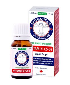 Thực phẩm bảo vệ sức khoẻ BioAmicus Vitamin K2 + D3 (10ml)